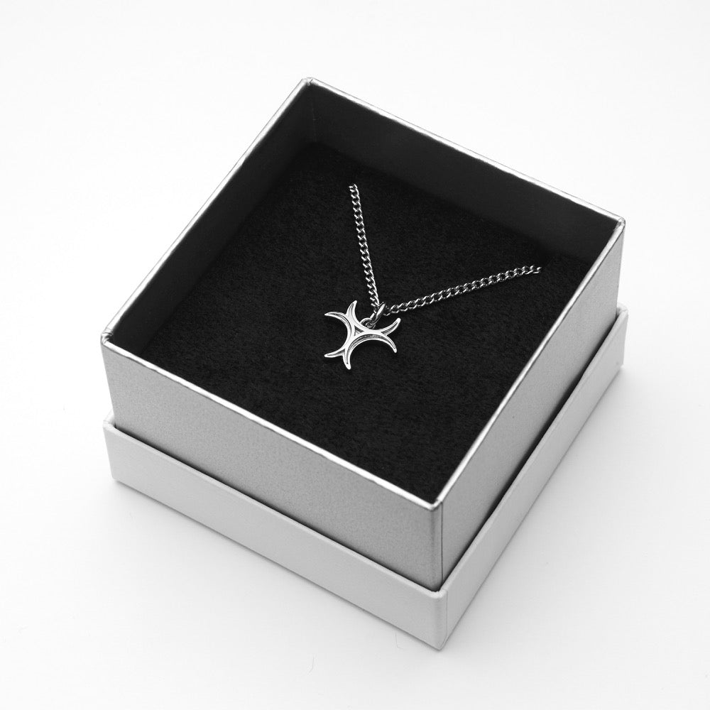 Silver Necklace Logo type