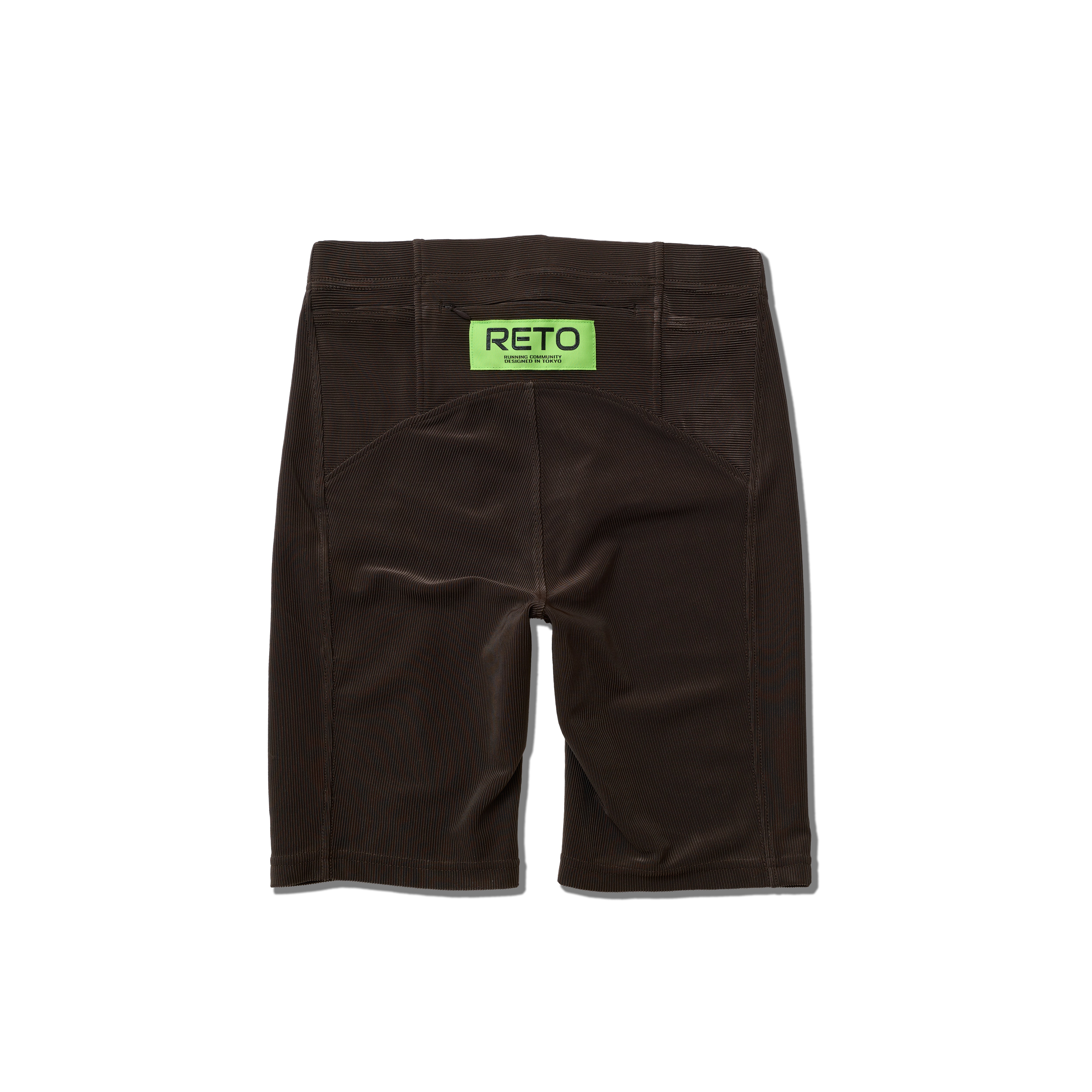 HALF TIGHTS PIQUE M brown