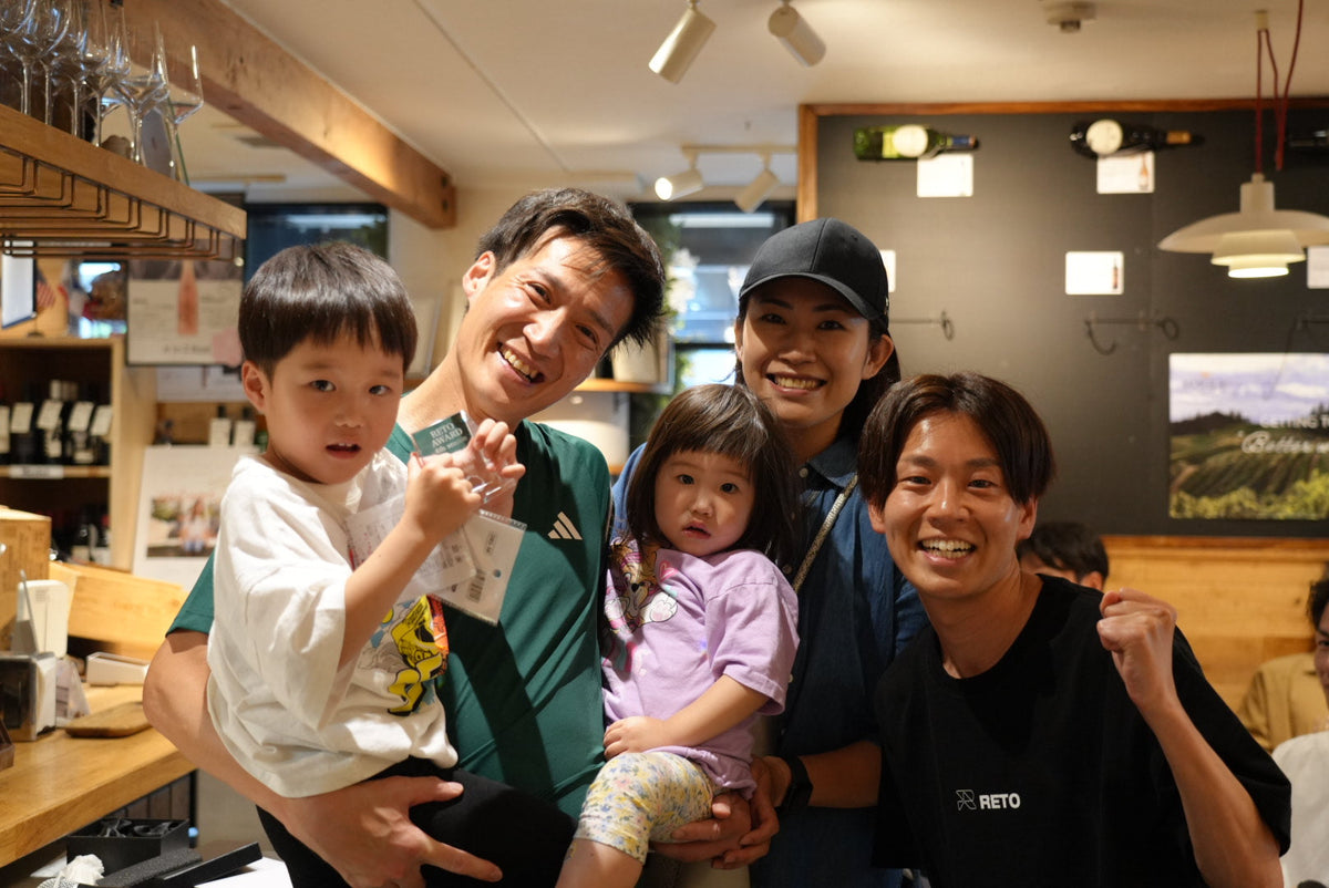 家族とともに駆ける