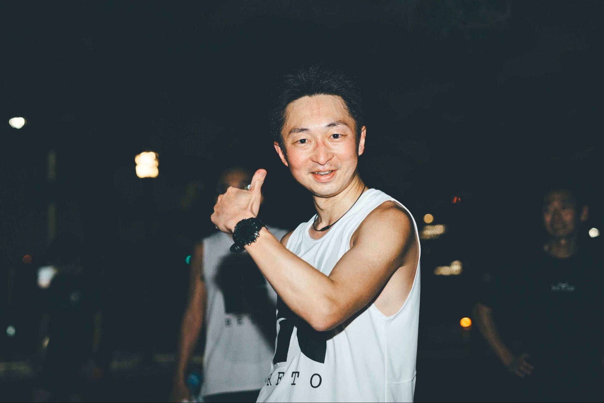 RETOの応援を受けて、だらしない走りはできない