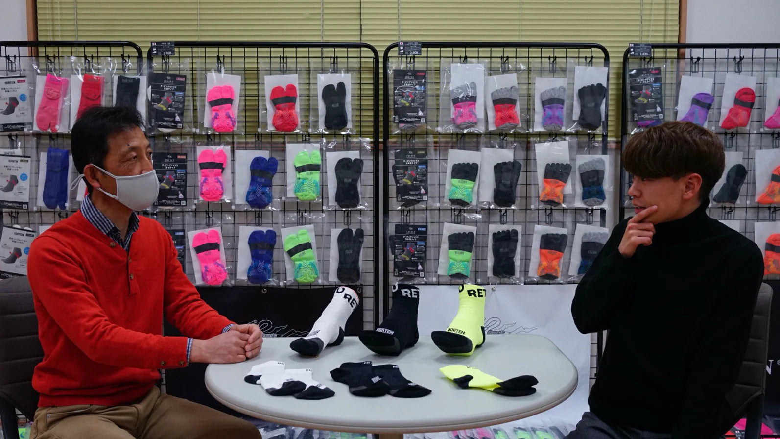 唯一無二のランニングソックス「RETO」はこうやってできた ──神野大地×靴下老舗メーカー社長対談（前編）