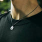 Silver Necklace Plate type