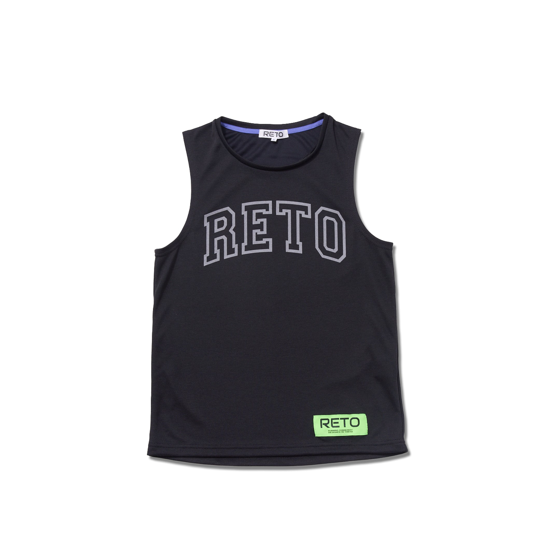 COLLEGE LOGO SLEEVELSS T