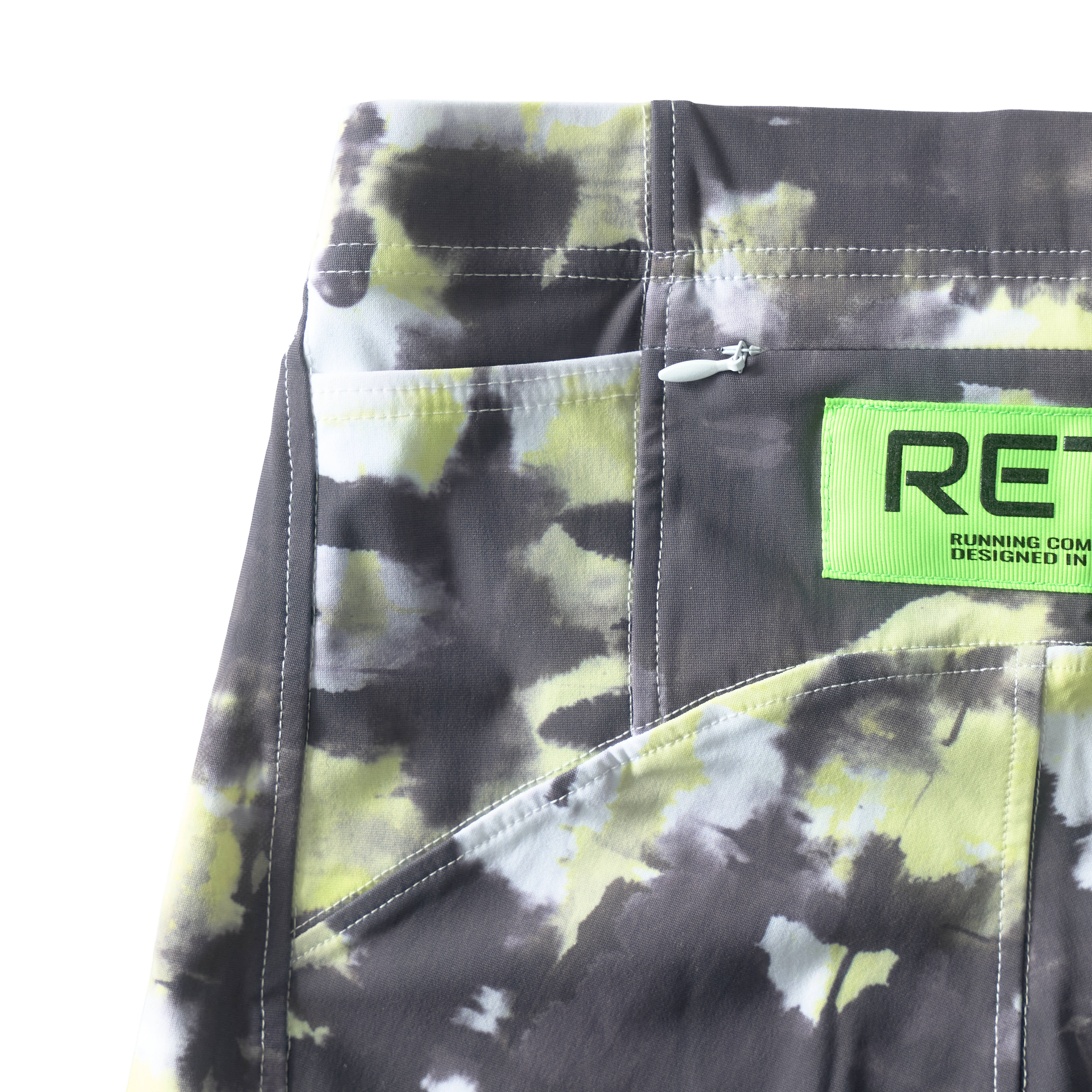 HALF TIGHTS M yellow | ランニング ハーフタイツ RETO