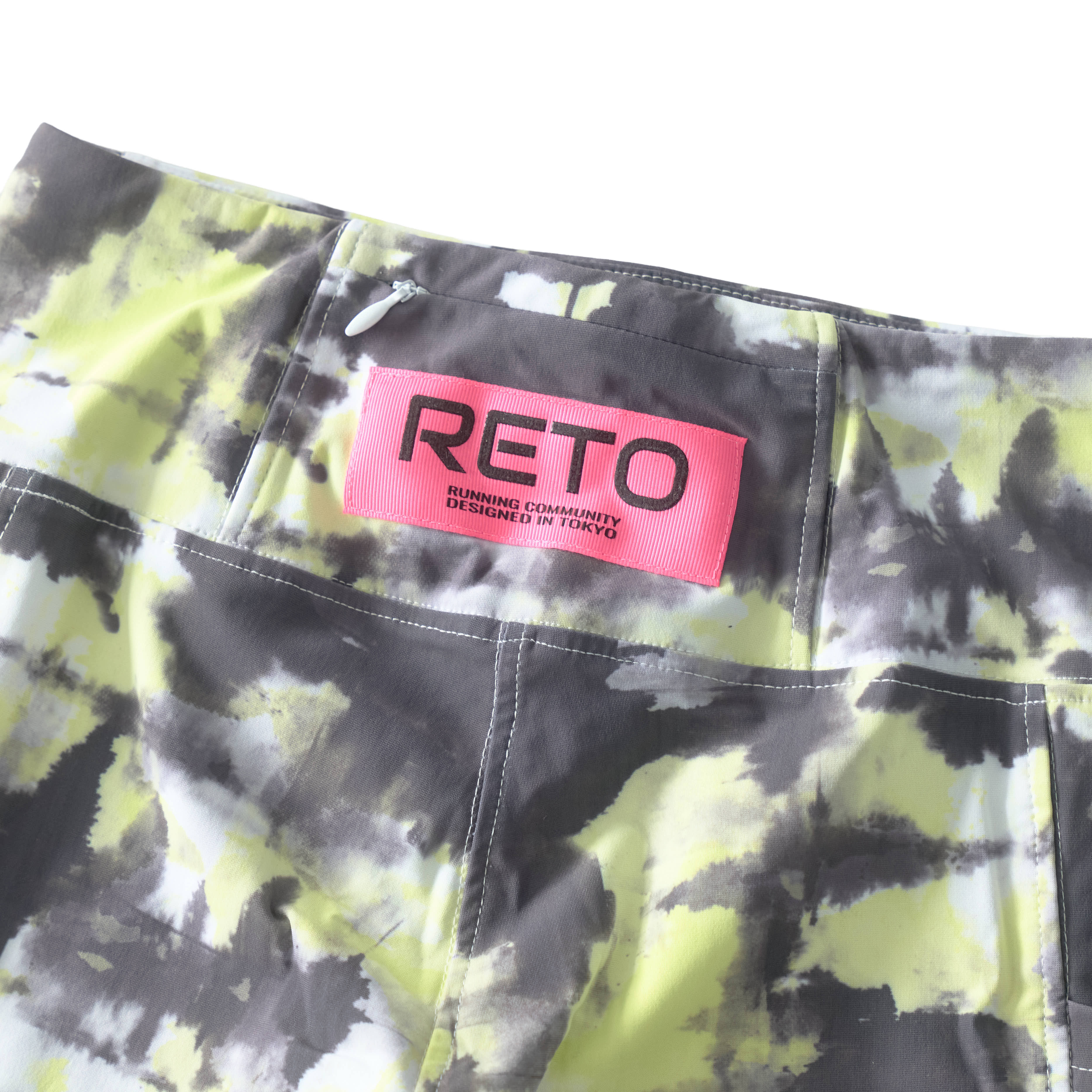 HALF TIGHTS W yellow | ウィメンズ ランニング ハーフタイツ RETO