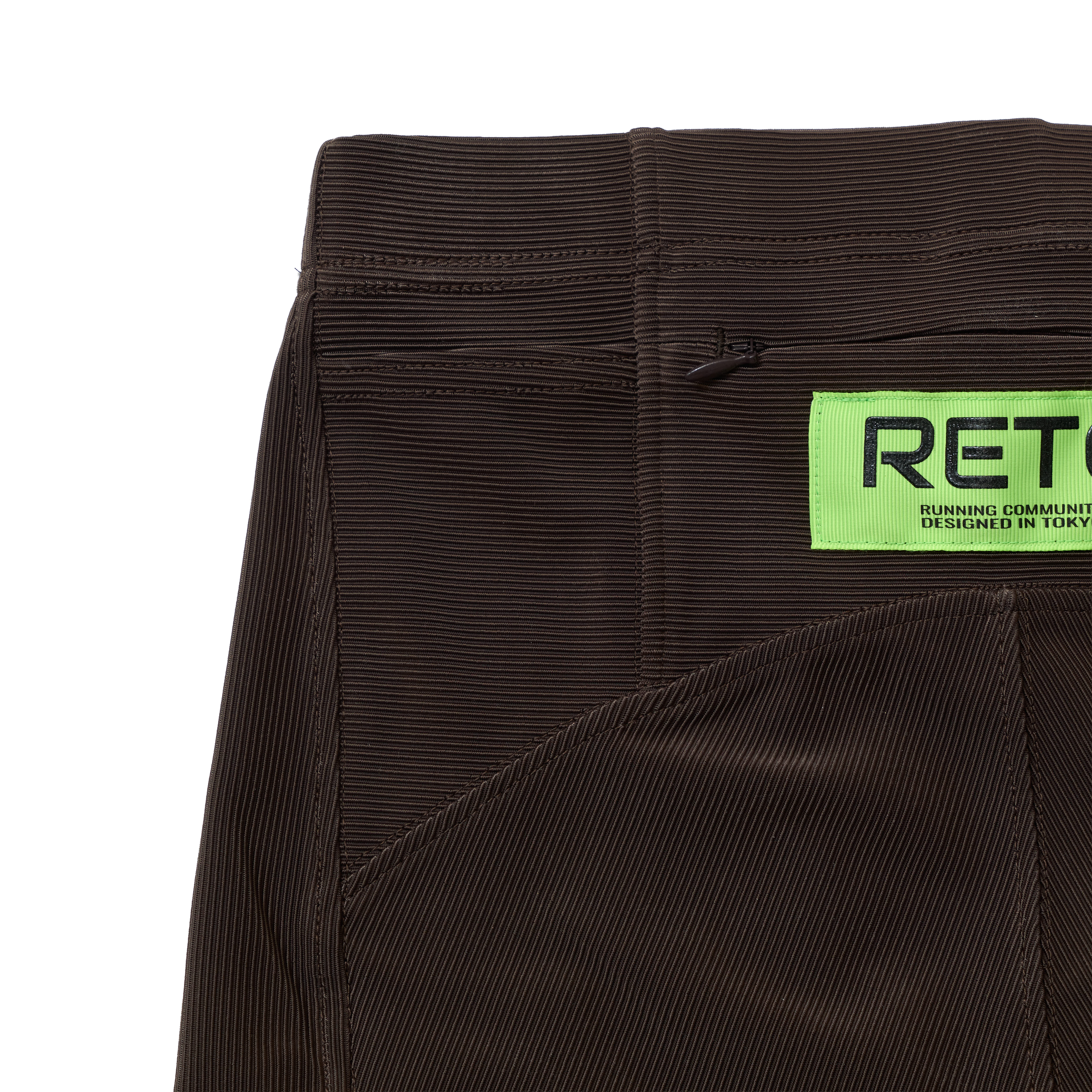 HALF TIGHTS PIQUE M brown