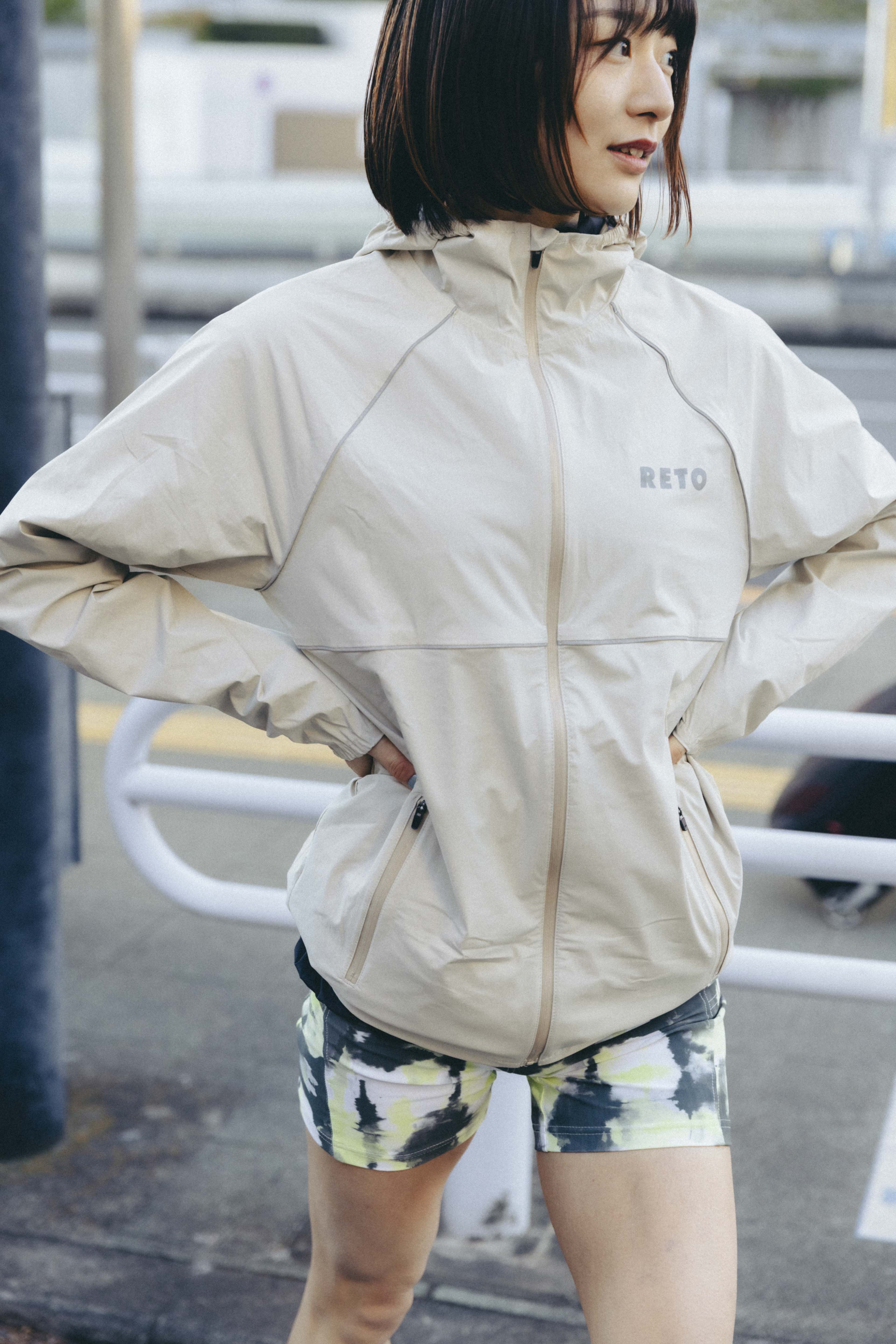 HALF TIGHTS W yellow | ウィメンズ ランニング ハーフタイツ RETO